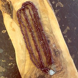 Vintage Anthropologie Beaded Necklace